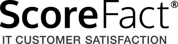Logo ScoreFact, label de satisfaction client IT